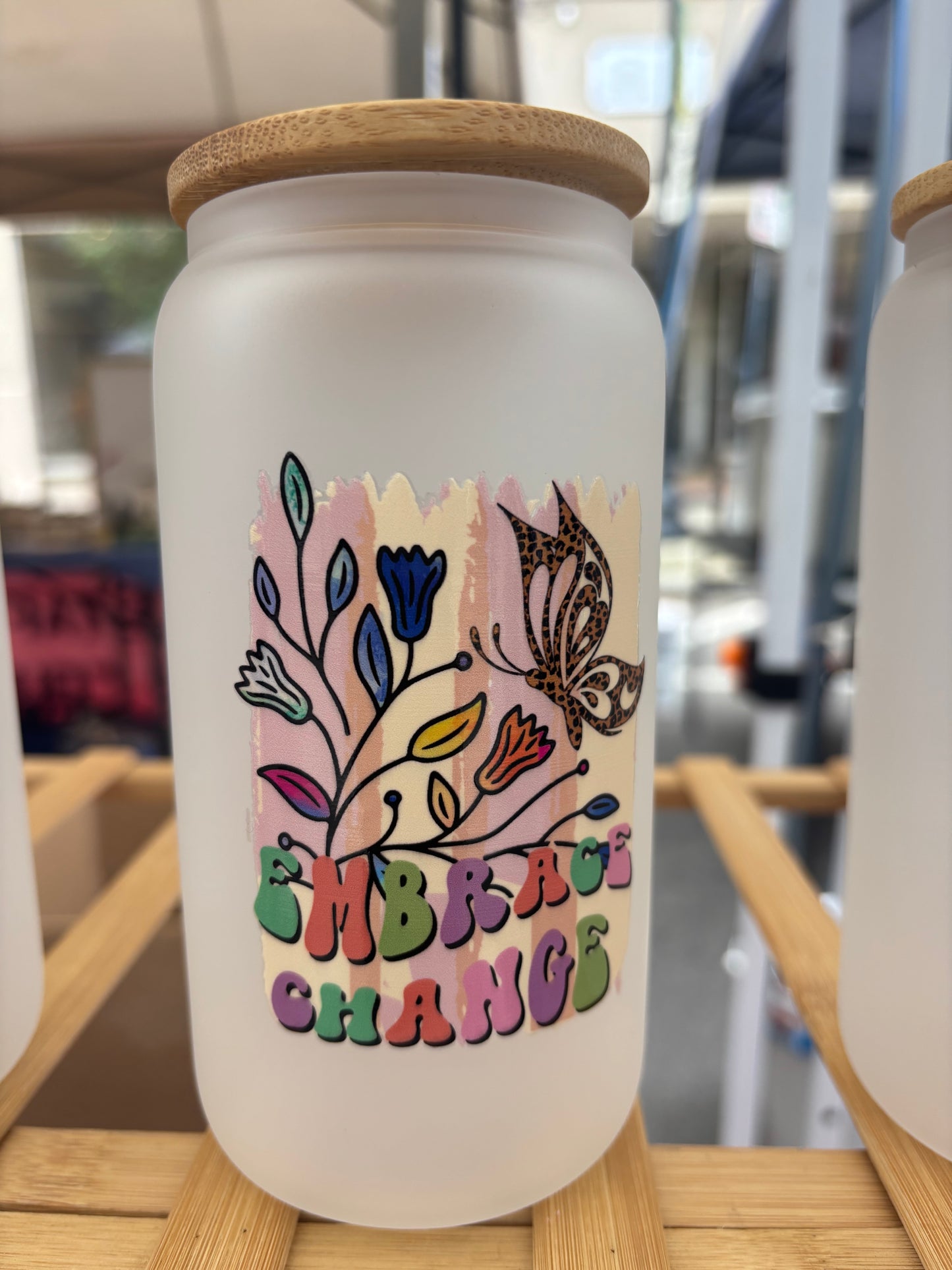 16 Oz Glass Tumbler