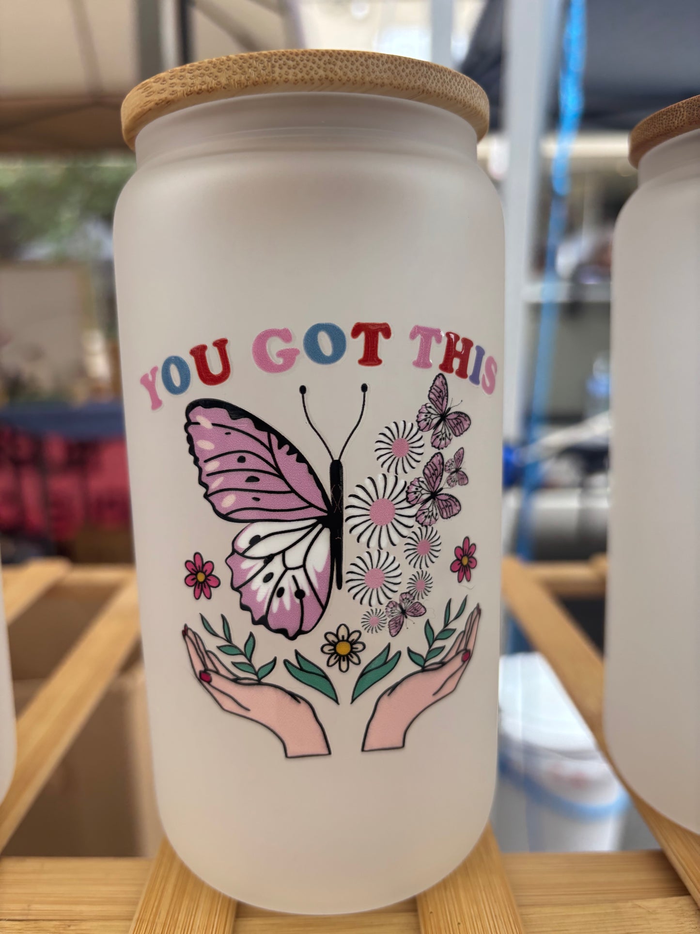 16 Oz Glass Tumbler