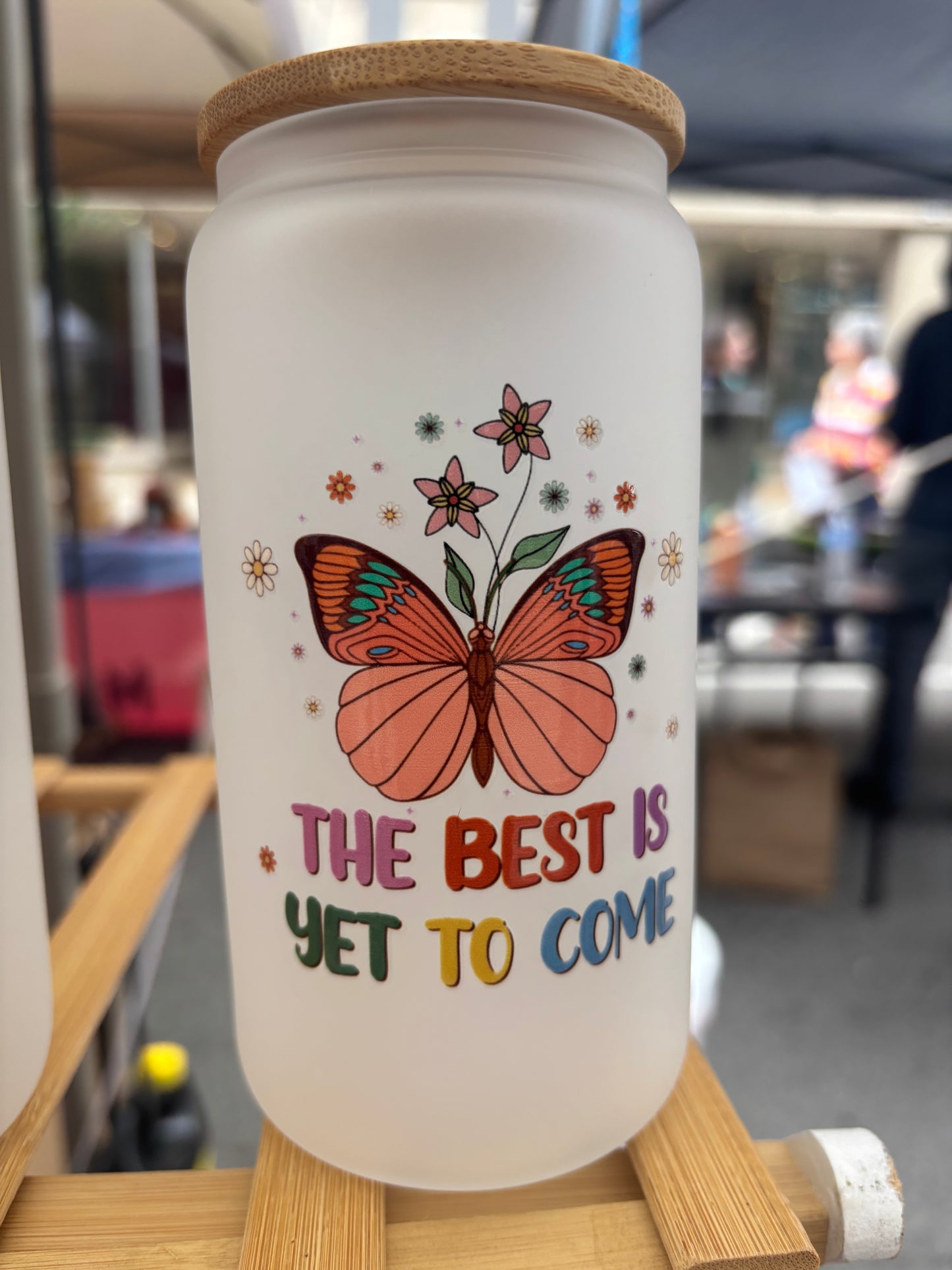 16 Oz Glass Tumbler