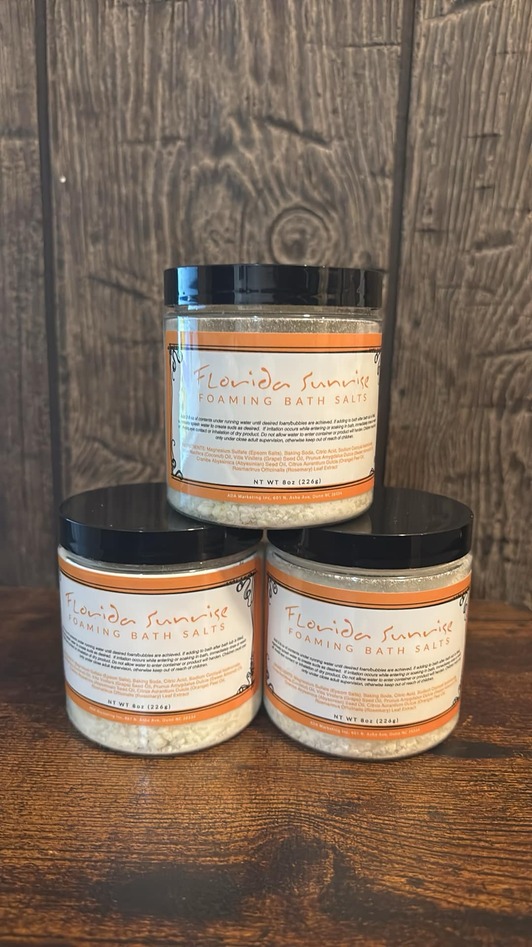 Foaming Bath Salts