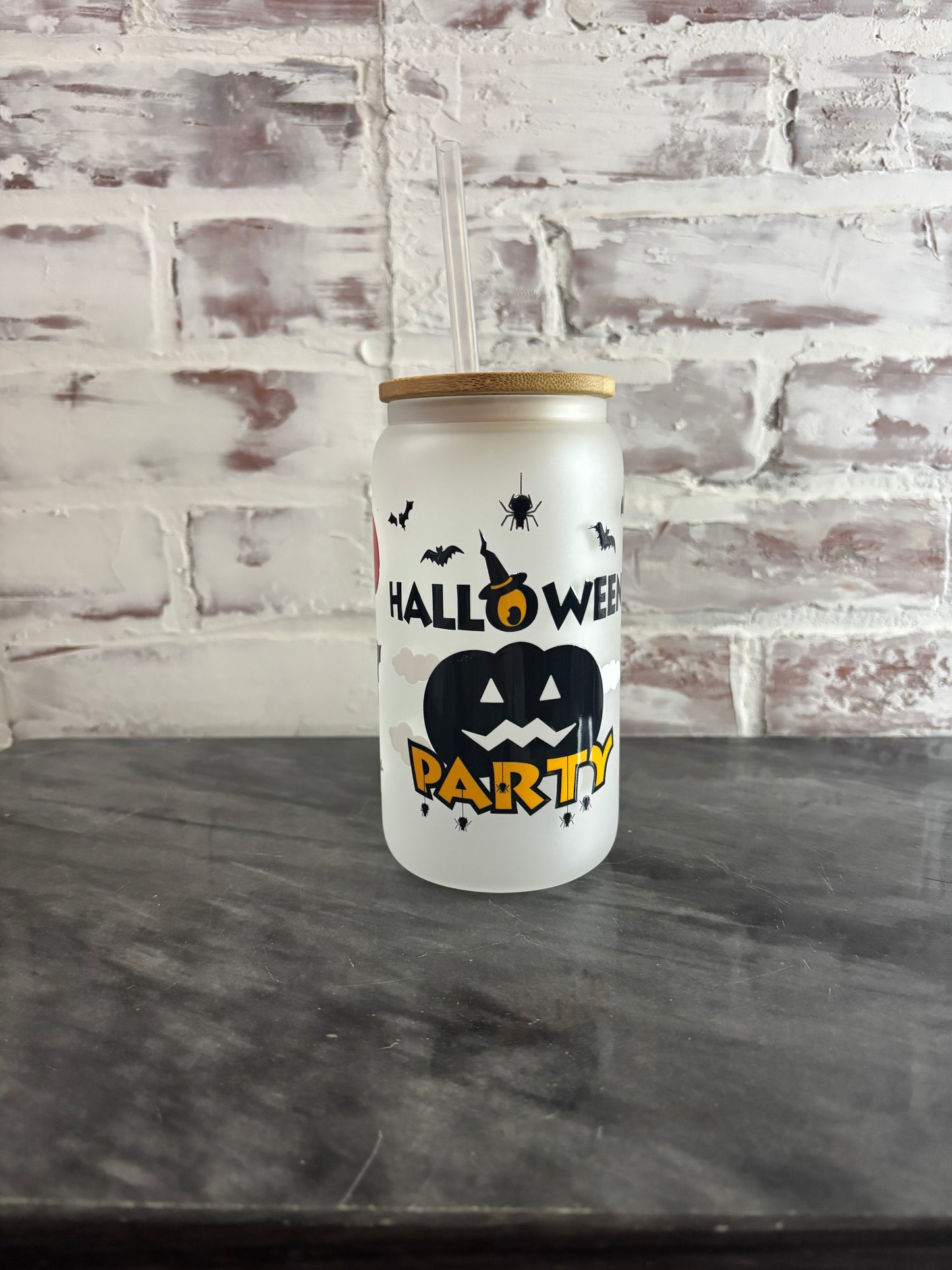 16 Oz Glass Tumbler