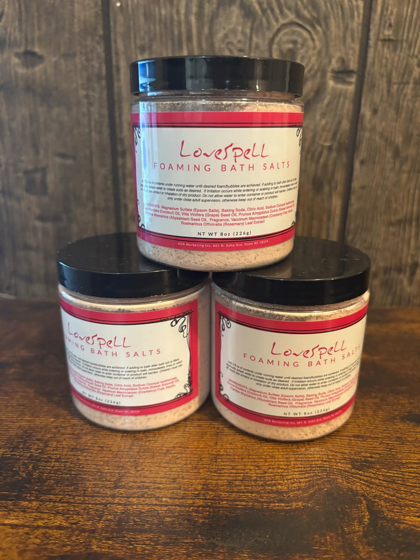 Foaming Bath Salts