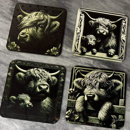Square House Coasters