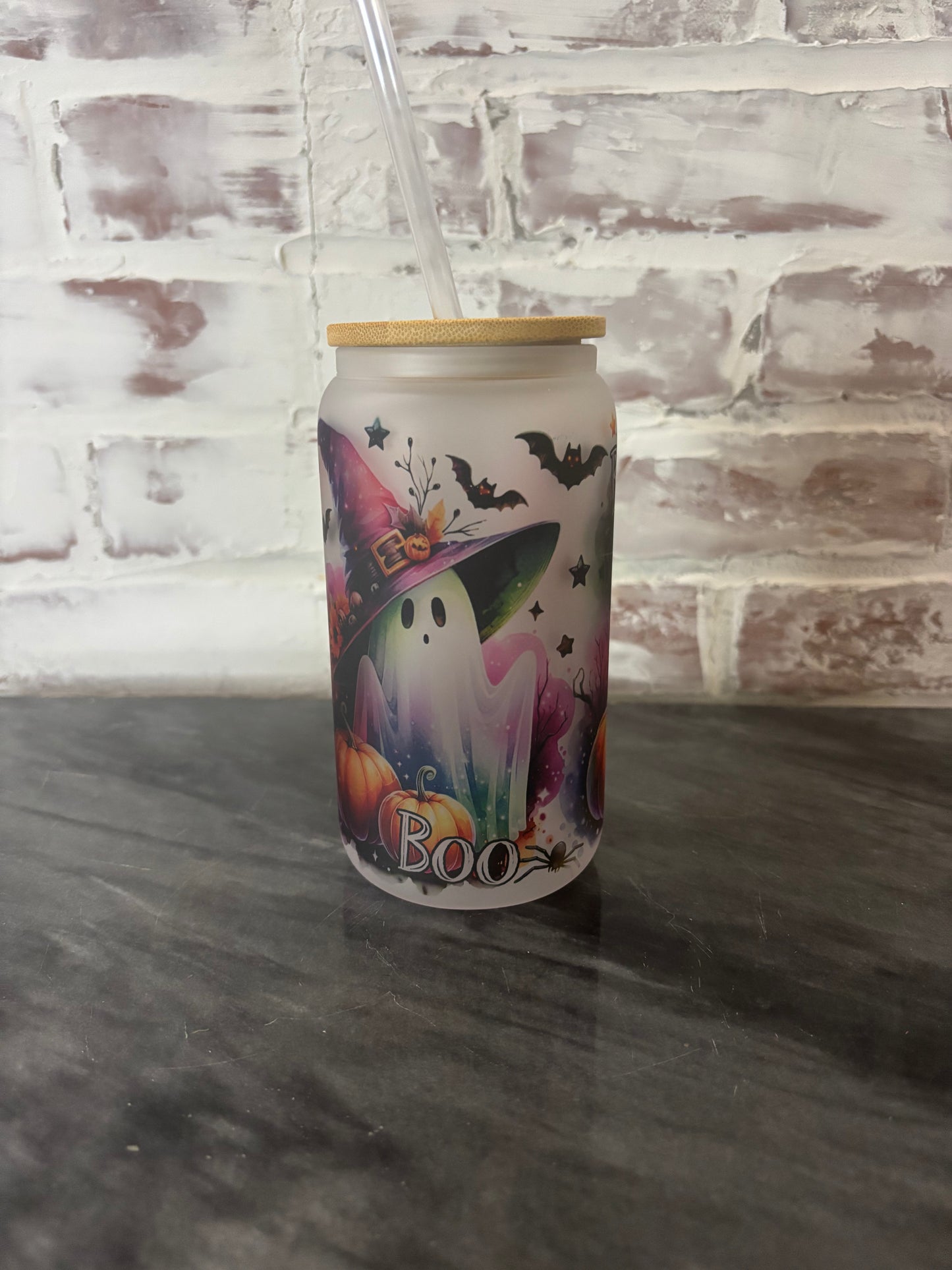 16 Oz Glass Tumbler