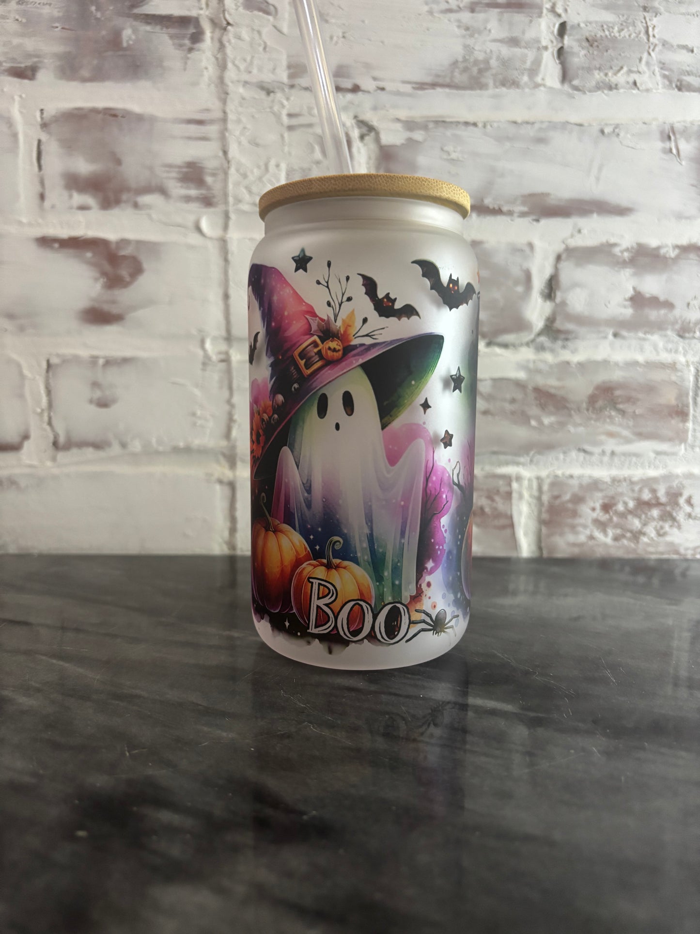 16 Oz Glass Tumbler