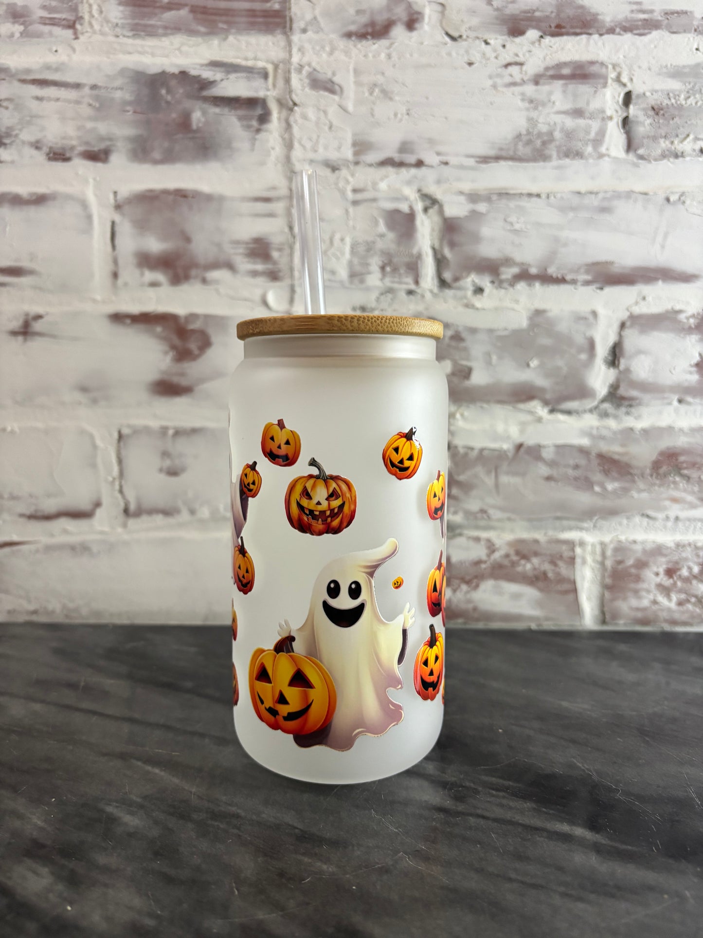 16 Oz Glass Tumbler