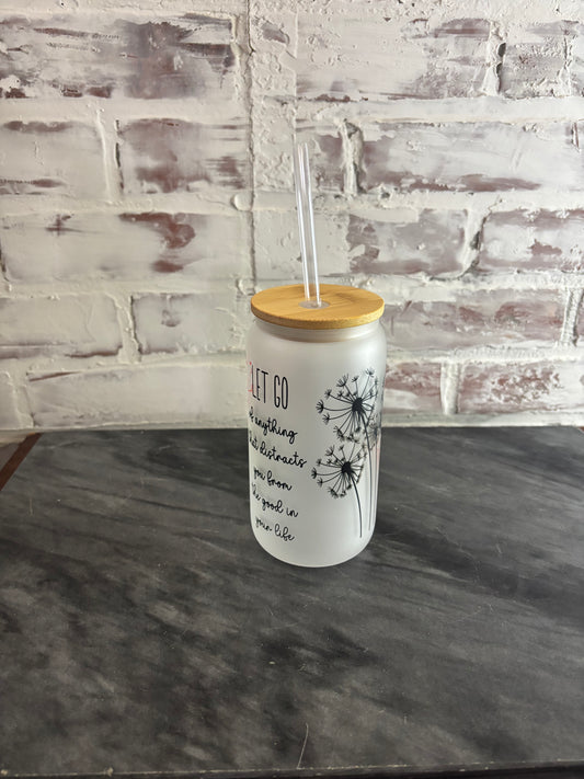 16 Oz Glass Tumbler