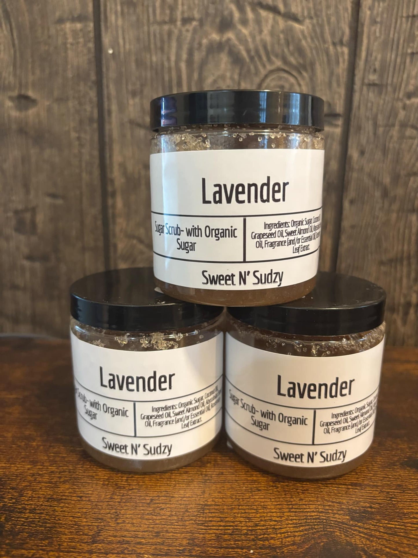 Organic Sugar Scrubs