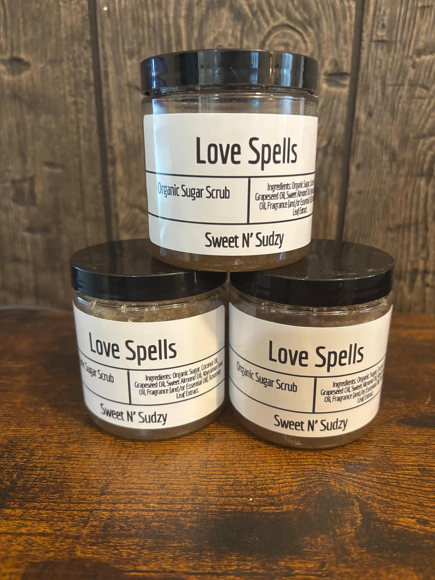 Organic Sugar Scrubs